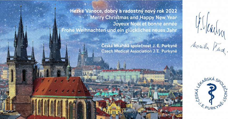 Hezké Vánoce, dobrý a radostný nový rok 2022