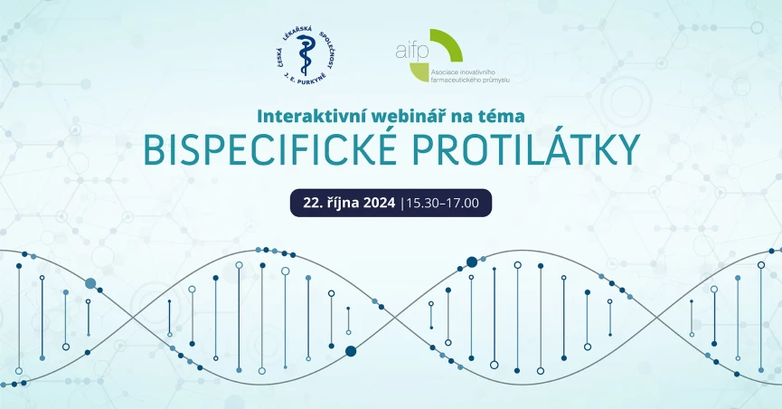22.10.2024 - Pozvánka na webinář pro odbornou veřejnost na téma Bispecifické protilátky