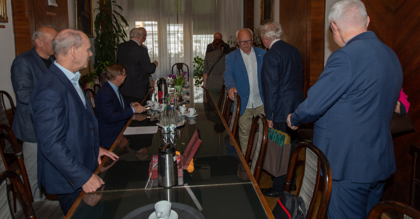 Vzácná návštěva delegace Slovenské lekárske spoločnosťi