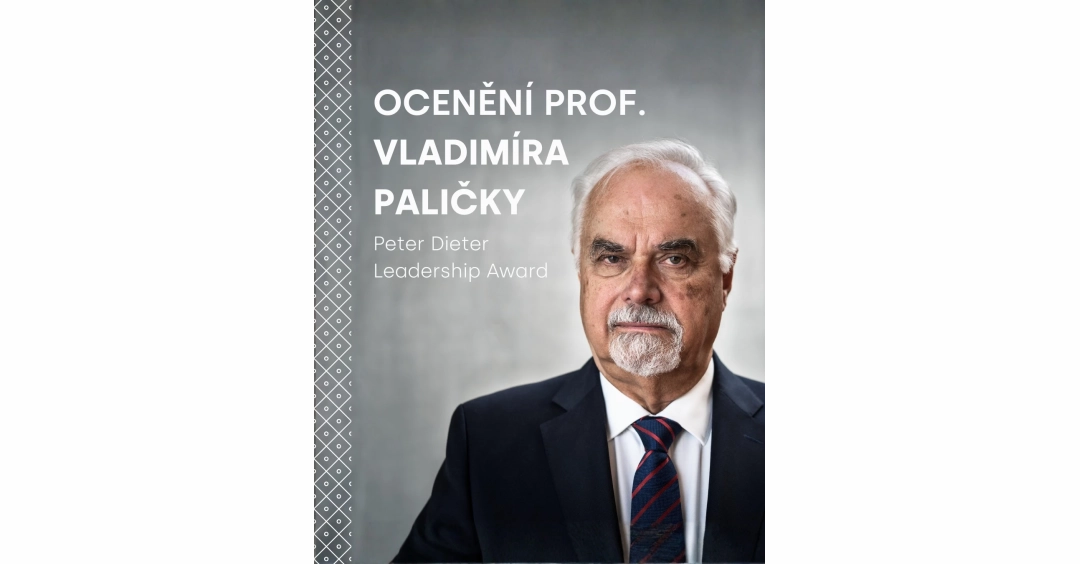 Prof. Vladimír Palička získal prestižní Peter Dieter Leadership Award – nejvyšší ocenění