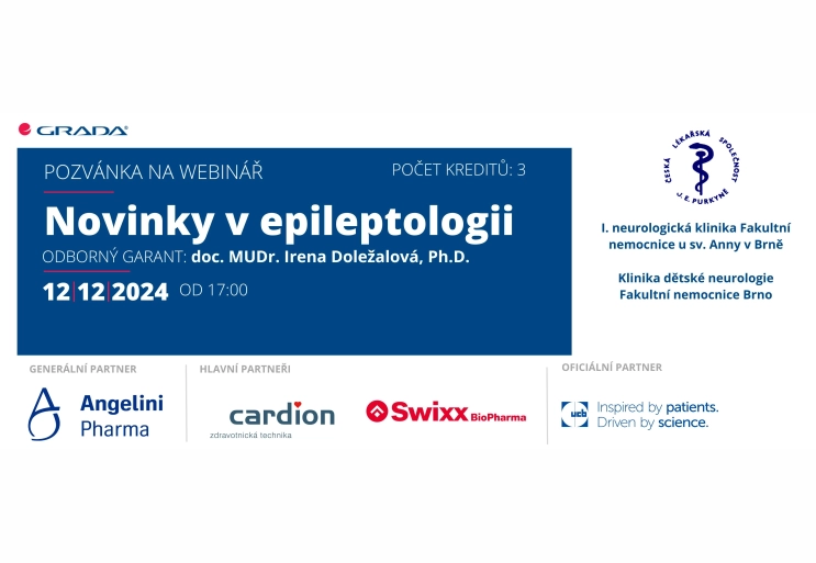 12.12.2024 - pozvánka na webinář  "Novinky v epileptologii"