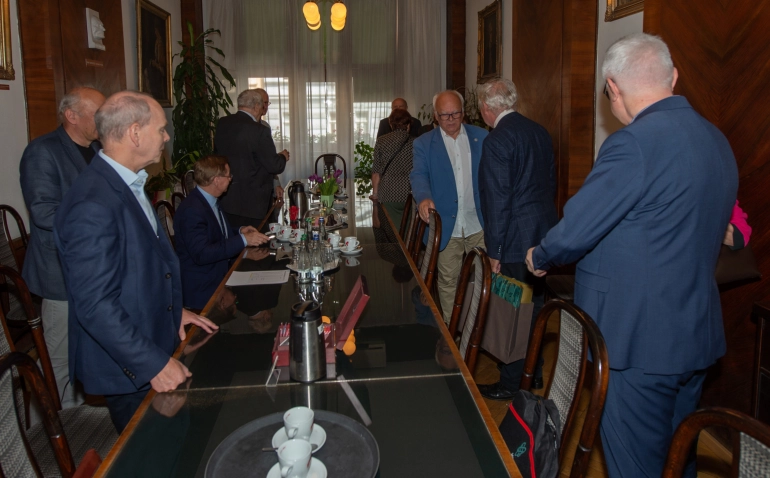 Vzácná návštěva delegace Slovenské lekárske spoločnosťi