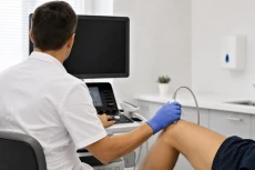Sonografie kolene myoskeletální
