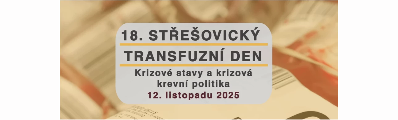 18.  STŘEŠOVICKÝ TRANSFUZNÍ DEN